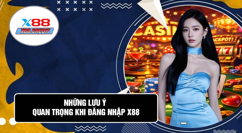 Những Lưu Ý Quan Trọng Khi Đăng Nhập X88