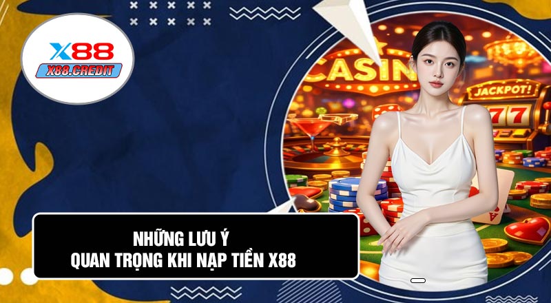 Những Lưu Ý Quan Trọng Khi Nạp Tiền X88