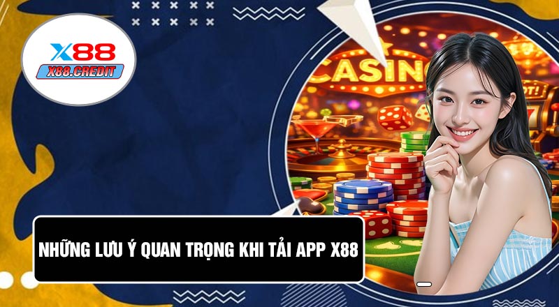 Những Lưu Ý Quan Trọng Khi Tải APP X88