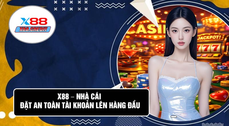 X88 – Nhà Cái Đặt An Toàn Tài Khoản Lên Hàng Đầu